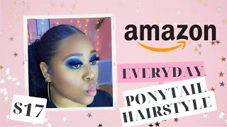 Ponytail Tutorial | Vigorous Curly Ponytail Extension #Hairstyletutorial