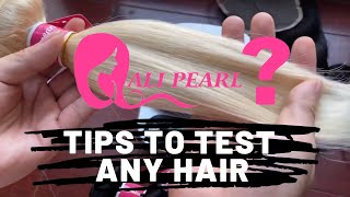 Review Alipearl Hair Ep2| Series Hair Vendors Review| Alipearl 613 Hair Bundle, Closure, Wavy Test