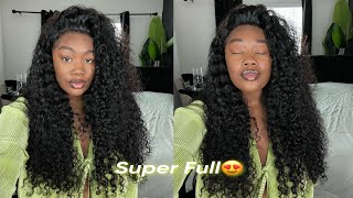 Vacation Ready Deep Wave Hair Thickest Curly Hd Lace Wig Install | Pre Plucked | Asteria Hair