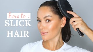 How To Get A Slick Ponytail - Tutorial & The Brush You Need | Beauty'S Big Sister
