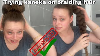 Easy Hairstyles Using Kanekalon Braiding Hair.