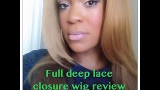 How To Make Your Synthetic Futura Lace Closure Wig Look Natural And Wig Review