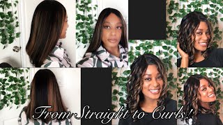 New! Realistic Glueless Wig Install & Styling| Beginner Friendly