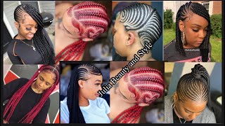 2022 Beautiful And Unique Cornrow Hair Styles #Braided Hairstyles For #Africans