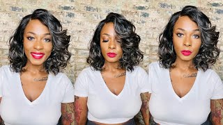 $40 Must Have | Bobbi Boss Synthetic 13X4 Glueless Lace Front Wig - Mlf257 Nora