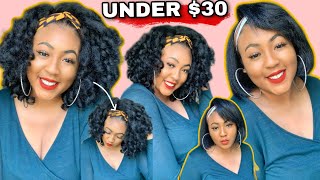 The Look For Cheap! Part 2! Amazon Headband Wig For Less | Affordable Headband Wig Haul Synthetic