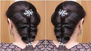 Beautiful Wedding Hairstyle For Long Hair | Wedding Hairstyle | Long Hair Hairstyle For Girls