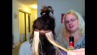 How To Apply And Remove Hair Extensions (Glue Bonds)