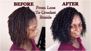 How To: Crochet Braids Over Locs