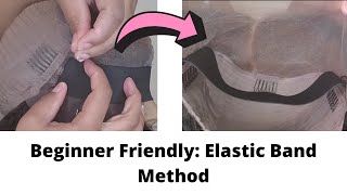 How To : Sew An Elastic Band On Lace Front Wig| According To Alecia