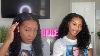 Unice V Part Wig Review| No Glue! No Lace!