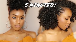 Too Easy!! 5 Minute Braidless Crochet Hairstyles | Refresh Old Braids | Freetress Fluffy Wand Curl