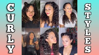 Curly Hairstyles Ig Reel / Tiktok Video Compilation
