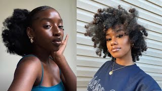 10+ Simple Everyday Natural Hairstyles| Short, Medium And Long Hair | 2021 Compilation