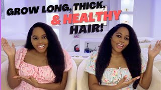 How To Grow Long, Thick & Healthy Hair Fast! 2023