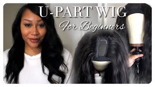 How To Make A Upart Wig For Beginners | Julia Hair | Gabrielle Lafaye'