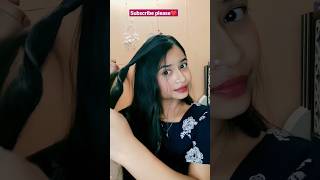 Do My Hair Day2/15  Cute Hairstyle In Just 30 Seconds  #Shorts #Youtubeshorts #Viral #Hairstyle