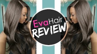 Evahair Review | Layered Brown Synthetic Wig