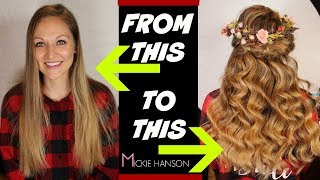 How To Get Bridal Hair With Perfect Curls And Thick Braidsm By Mickie