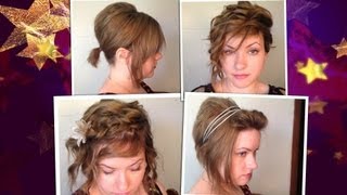 4 Easy School/Work Hairstyles For Short Hair