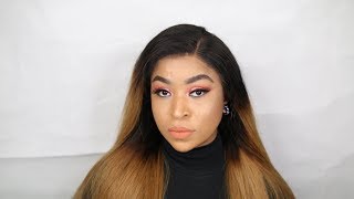 No Baby Hair ! Watch Me Slay The Yswigs  Ombre 360 Lace Frontal Wig