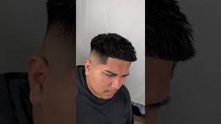 Barber Shopsuper Blurry Curly Drop Fade Haircut Tutorial #Short #Shorts  #Barber #Barbero #Viral