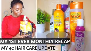 Living Alone Diaries/4C Hair Care Haul/Monthly Recap