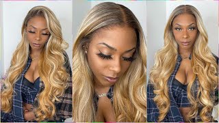 Wig Show & Tell | Ooooouuu  | Outre Perfect Hairline 13X6 Lace Frontal Wig - Aurabel