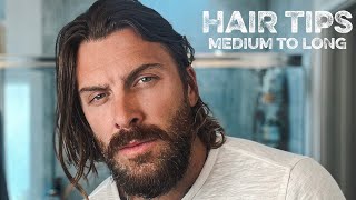 Medium To Long Hair Tips | How To Grow Your Hair Long