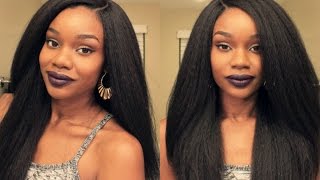 Super Affordable Italian Yaki Lace Wig For Under...  | L Part Outre Tess From Sistawigs.Com