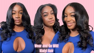 Honest Reactions Only! Let'S Review The New Klaiyi Hair Body Wave Wear And Go Wig