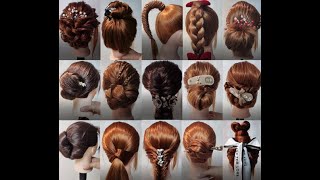 Top 15 Most Beautiful Bridal Hair Styles For Medium & Long Hair 2022 #Tips #Idea