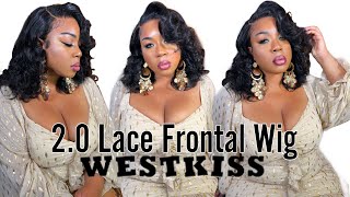 The New Wig Standard! 13X6 Lace Frontal Wig 2.0 |Fully Plucked, Prestyled & Bleached! West Kiss Hair