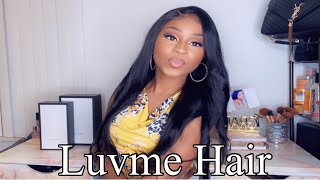 Luvme Review | Body Wave Glueless Breathable Lace Closure Wig | 24 Inches