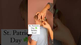 Cute Hairstyle For St. Patrick'S Day  Audrey And Victoria #Hairstyle #Hairtutorial
