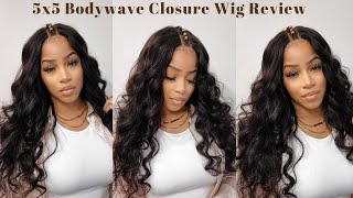 5X5 Closure Wig Review & Style Ft. Nadula Hair | Sharronrenee