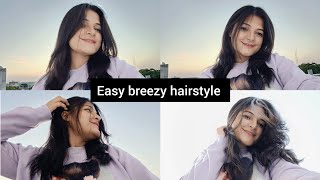 Easy Breezy Hairstyle For All Events / Cute Hairstyles For  Girls Part-1 #Hairstyle #Youtube #New