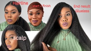 Glueless Wear Go Wig Pre-Cut Lace Undetectable Preplucked Natural Hairline 180% Density |Oq Hair