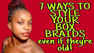 Box Braids Hairstyles For 2022!...You Gon Look Like A Baddie Sis