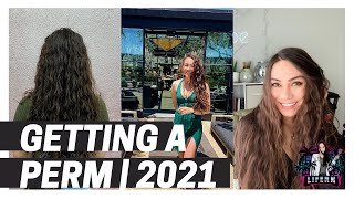Getting A Perm In 2021| My Experience | Curly Hair