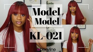 Valentines Day Hair! Model Model Klio Synthetic Hair Wig "Kl-021" |Ebonyline.Com