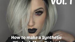 Howto Make Synthetic Wigs Look More Natural: Feat. Feshfen