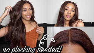 This Color Is Everything | Easy Beginner Auburn Wig Install! Its Giving Scalp Ft Wowafrican!