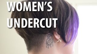 Womens Undercut And Hairstyle