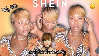 Shein Wig| Shein Short Cut Wig| Human Hair Wig For Under $25