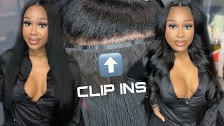 Seamless Clip Ins  | Clip In Extensions On Natural Hair | Eayon Hair