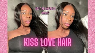 Best Aliexpress Wig?? Install Start To Finish, No Plucking | Kiss Love Hair