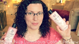 Maria Nila Luminous Colour Shampoo & Conditioner Review | Beauty | Haircare | Wavykate