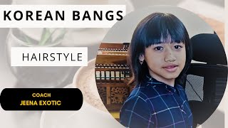 Korean Bangs   Hairstyle
