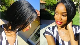 Short Bob'N It Out For The Summer With It'S A Wig Full Lace Wig Iman